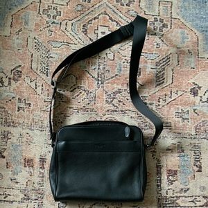 Coach Bag Charles messenger camera shoulder crossbody black NWOT